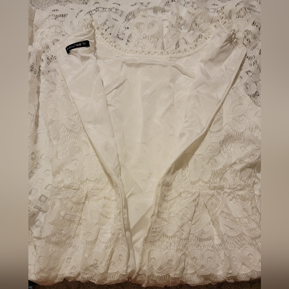 NEW! VEIISAR Sleeveless Lace Midi Cocktail Dress, Fits Small - Medium - Picture 6 of 8